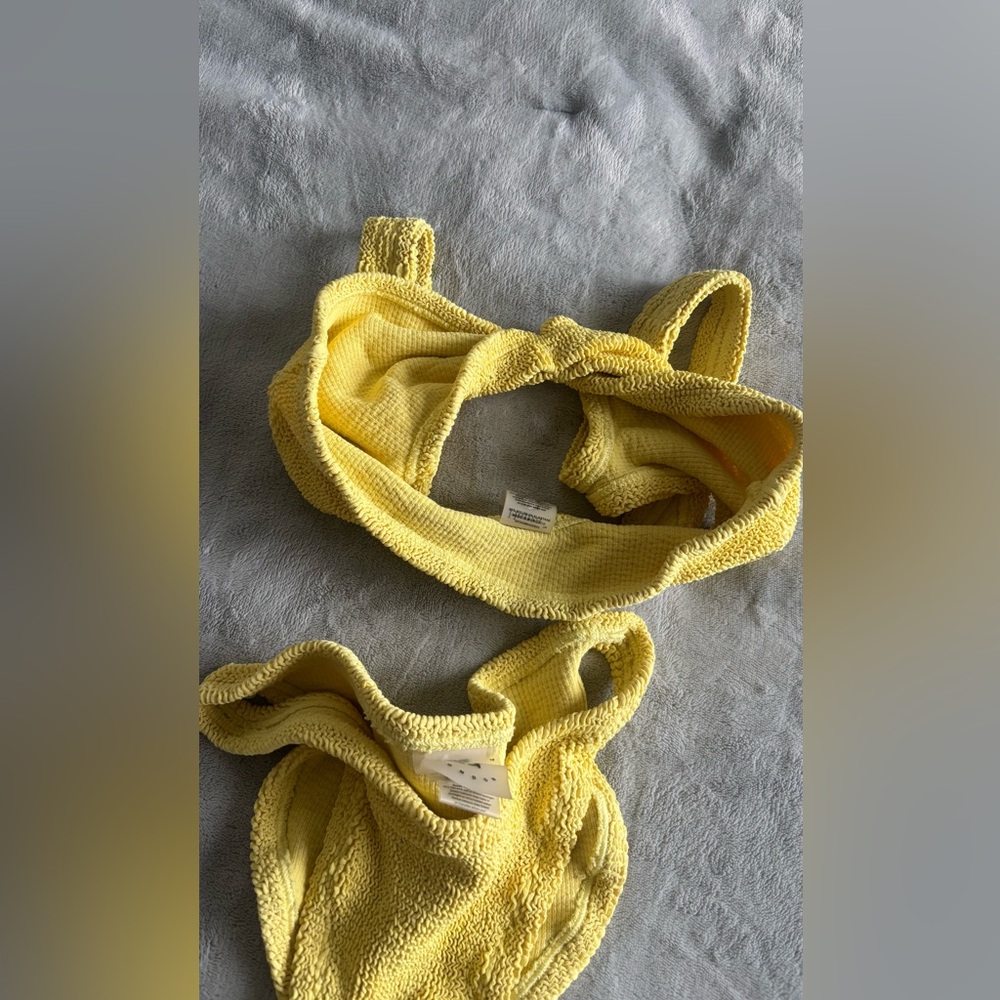 Hunza G Juno Bikini (OneSize) Yellow, Excellent Condition! - Picture 8 of 15
